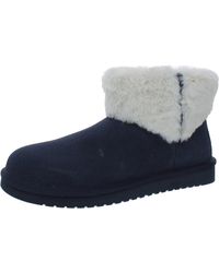 Koolaburra - Suede Faux Shearling Winter & Snow Boots - Lyst