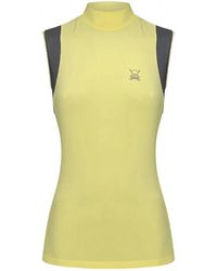 CHUCUCHU - Mesh Dual Point Top - Lyst