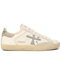 Premiata - 'Stevend' Leather Sneakers - Lyst