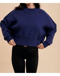 In-Loom - Izzy Cropped Pullover Sweater - Lyst