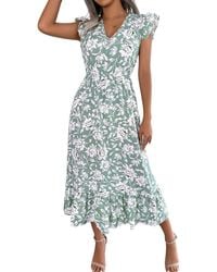 Lily Kim - Midi Dress - Lyst