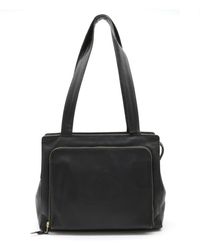 Chanel - Cc Totebag Leather Shoulder Bag (pre-owned) - Lyst