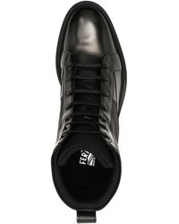 Ferragamo - Ferragamo Paul Lace-Up Ankle Boots - Lyst