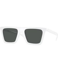 Versace - Sunglasses Square Full Rim, Frame And Dark Lens Ve4468U314/87 - Lyst