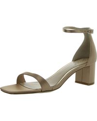 Badgley Mischka - Reese Square Toe Block Heel Ankle Strap - Lyst
