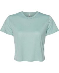 Bella Canvas - Flowy Crop Tee - Lyst