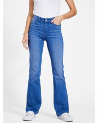 Guess Factory - Eco Lyllah Mid-rise Bootcut Jeans - Lyst