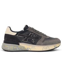 Premiata - 'Mick 8433' Suede Blend Sneakers - Lyst