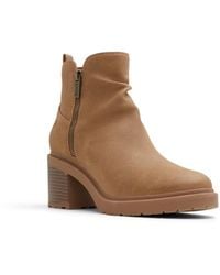 Roxy - Clementine Boots Suede Round Toe Ankle Bootie Htat1818 - Lyst