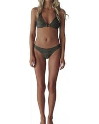 PQ Swim - Basic Ruched Full Bikini Bottom - Lyst