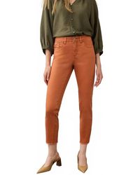 Fdj - Olivia Slim Ankle Denim Pants - Lyst