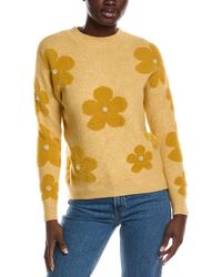 Nanette Lepore - Eyelash Intarsia Sweater - Lyst