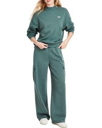 Reebok - Logo Fleece Sweatshirt - Lyst