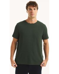 Nautica - Waffle Knit Crewneck T-Shirt - Lyst