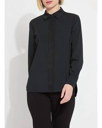 Lyssé - Connie Micro Beaded Button Down Shirt - Lyst