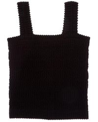 Vintage Havana - Seamless Crinkle Square Neck Tank - Lyst