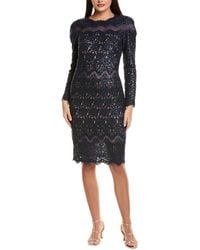 Tadashi Shoji - Embellished Midi Dress - Lyst