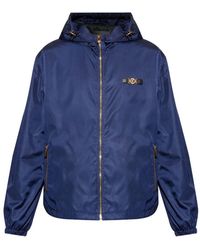 Versace - Hooded Jacket - Lyst