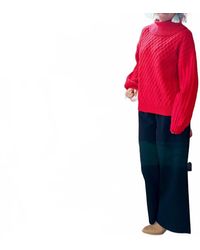 Easel - Stretch Wool Doby Pants - Lyst