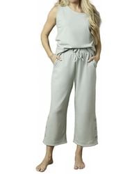 Coco + Carmen - Weekend Brushed Button Button Crop Top - Lyst