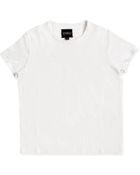 ON THIS DAY - Linen-Blend Crewneck Tee - Lyst