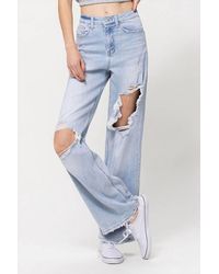 VERVET BY FLYING MONKEY - 90's Vintage Loose Distressed Jeans - Lyst