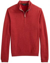 Scott Barber - Fleece Pullover Sweater - Lyst