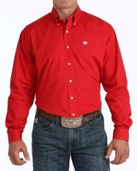 Cinch - Classic Fit Button Down Western Shirt - Lyst