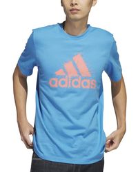 adidas - Crewneck Short Sleeve Graphic T-shirt - Lyst