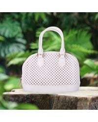 Fashnzfab - Solid Jelly Rubber Tote Crossbody Bag - Lyst