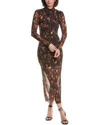 AllSaints - Tia Mesh Dress - Lyst