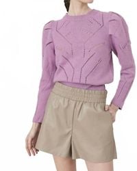 DELUC - Blanchard Vegan Leather Shorts - Lyst