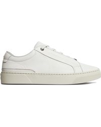 BOSS - Sneakers Gary Leather Rubber Sole Tennis Lace Up New - Lyst