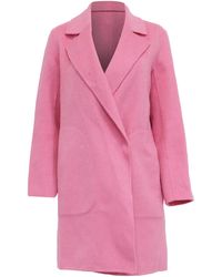 Theory - Double-Breasted Coat - Lyst