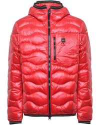 Blauer - Micro-Ripstop Polyester Wave-Quilted Puffer Jacket - Lyst