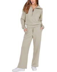 BELLA DESERT - 2Pc Sweatshirt & Pant Set - Lyst