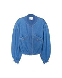 Sundays - Lyria Bubble Hem Jacket - Lyst