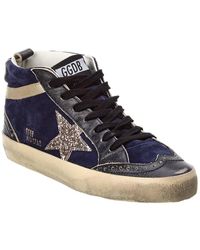 Golden Goose - Mid Star Leather & Suede Sneaker - Lyst