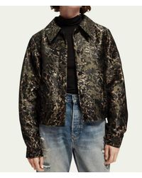 Scotch & Soda - Animal Jacquard Jacket - Lyst
