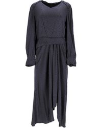 Isabel Marant - Romina Printed Midi Robe Dress - Lyst