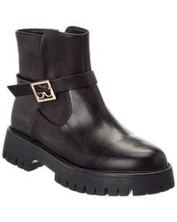 Byblos - Leather Boot - Lyst