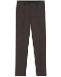 BOSS - By Beckham Wool-Blend Slim-Fit Suit Pants - Lyst