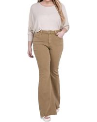 VERVET BY FLYING MONKEY - Plus Size High Rise Super Flare Jeans - Lyst