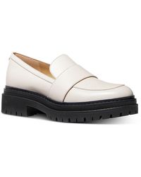 MICHAEL Michael Kors - Parker Slip On Leather Loafers - Lyst