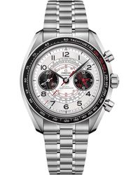 Omega - Chronoscope White Dial Watch - Lyst
