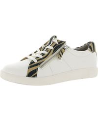 Naturalizer - Karine Faux Leather Animal Print Casual And Fashion Sneakers - Lyst