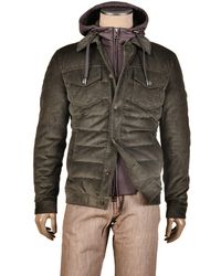 Kiton - Kired Erta Corduroy Cotton Coat W/ Detachable Hood - Lyst