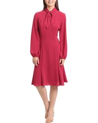 Maggy London - Crepe Office Wear To Work Dress - Lyst
