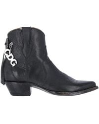 Comme des Garçons - Pointed Toe Leather Boots - Lyst