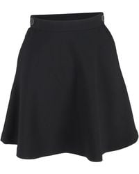 Sandro - Sandro A-Line Mini Skirt - Lyst